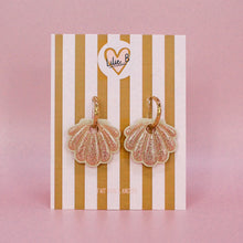 Charger l'image dans la galerie, Pampilles Coquillages beige &amp; or nacré