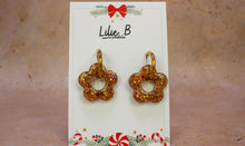 Charger l&#39;image dans la galerie, Pampilles fleurs Christmas or