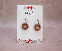 Charger l&#39;image dans la galerie, Pampilles fleurs Esmee mini paillettes or