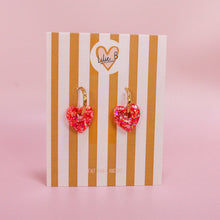 Charger l'image dans la galerie, Pampilles mini coeur Betsy rouge