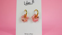 Charger l&#39;image dans la galerie, Pampilles mini Fleurs Rose &amp; or