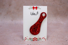 Charger l&#39;image dans la galerie, Jeton de caddie paillettes rouge