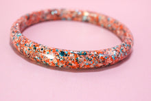 Charger l'image dans la galerie, Bracelet Élé paillettes orange/ saumon/ bleu pétrole