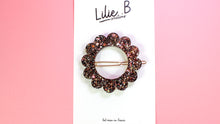 Charger l&#39;image dans la galerie, Barrette Automne marron &amp; touches d’argent
