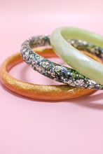 Charger l'image dans la galerie, Bracelet Élé vert doux uni