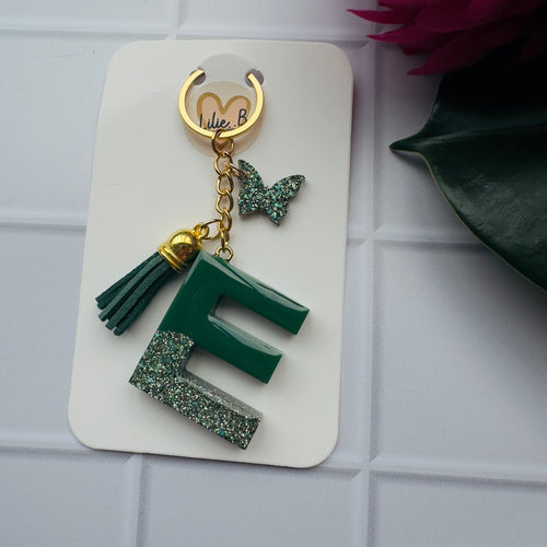 Porte clefs lettre E