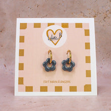 Charger l'image dans la galerie, Pampilles fleurs mini gris