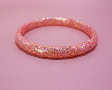 Charger l'image dans la galerie, Bracelet Élé paillettes Summer rose/saumon