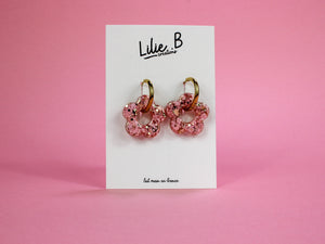 Pampilles Fleurs Golden Pink