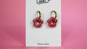Pampilles fleurs mini Amour