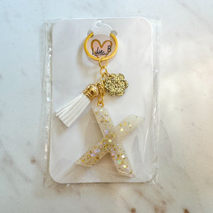 Porte clefs lettre X