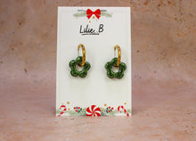 Charger l&#39;image dans la galerie, Pampilles fleurs mini Paillettes vert