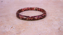 Charger l'image dans la galerie, Bracelet Élé Paillettes bordeaux &amp; or