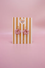 Charger l'image dans la galerie, Pampilles fleurs Rose pastel à pois rouge