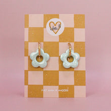 Charger l'image dans la galerie, Pampilles fleurs / mini pampilles mint nacré