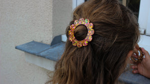 Barrette Fleur Bora Bora