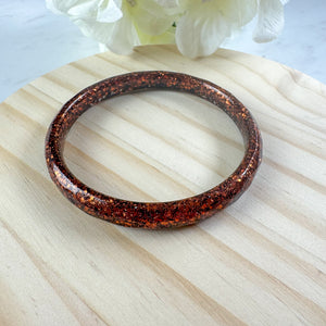 Bracelet Élé Paillettes marron
