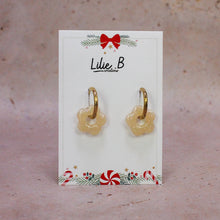 Charger l&#39;image dans la galerie, Pampilles fleurs mini paillettes creme