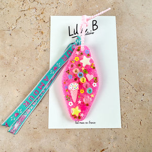 Bijoux de sac grigri / porte clefs