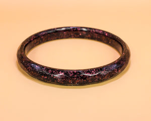 Bracelet Élé Paillettes prune