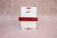 Charger l&#39;image dans la galerie, Poppie Clip Paillettes christmas rouge