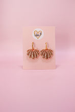 Charger l'image dans la galerie, Pampilles Coquillages rose nacre &amp; or