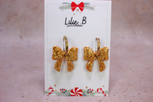 Charger l&#39;image dans la galerie, Pampilles Noeud Paillettes Or jaune