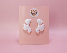 Charger l'image dans la galerie, Boucles d’oreilles Alba blanc nacre
