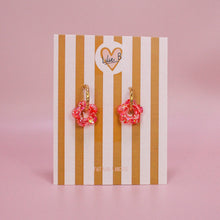 Charger l'image dans la galerie, Pampilles fleurs mini Betsy rouge