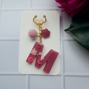 Porte clefs lettre M