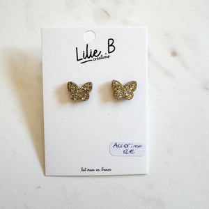 Clous d’oreilles Papillon
