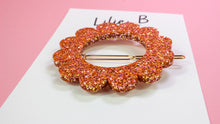 Charger l&#39;image dans la galerie, Barrette Rose &amp; nuances d’or