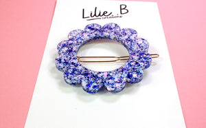 Barrette Blue