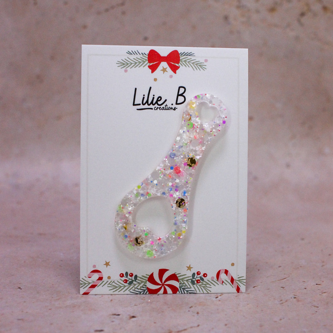 Jeton de caddie Mix paillettes