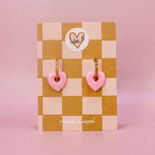 Charger l'image dans la galerie, Pampilles mini coeur rose mat