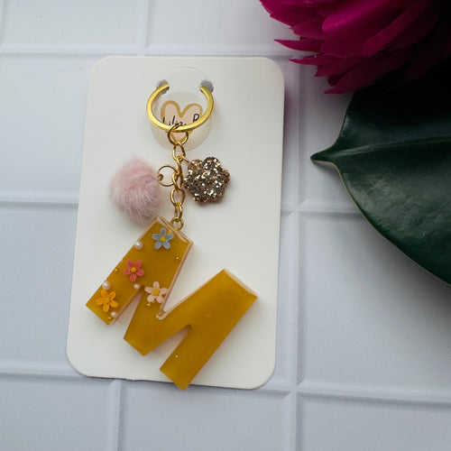 Porte clefs lettre M