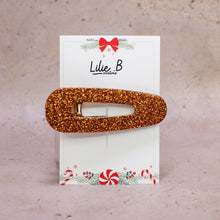 Charger l&#39;image dans la galerie, Poppie Clip Paillettes christmas Or cuivré