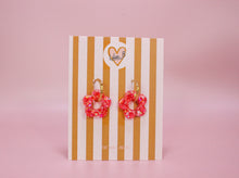 Charger l'image dans la galerie, Pampilles fleurs Betsy rouge