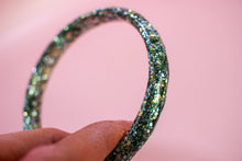 Charger l'image dans la galerie, Bracelet Élé Paillettes Mix vert &amp; or