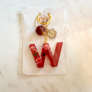 Porte clefs lettre W