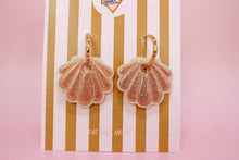 Charger l'image dans la galerie, Pampilles Coquillages beige &amp; or nacré