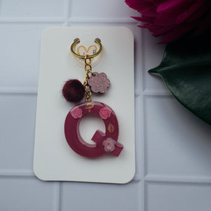 Porte clefs lettre Q