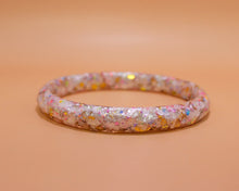 Charger l&#39;image dans la galerie, Bracelet Élé Blanc paillettes multi