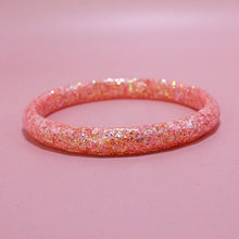 Charger l'image dans la galerie, Bracelet Élé paillettes Summer rose/saumon