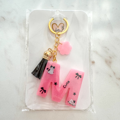 Porte clefs lettre M