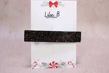 Charger l&#39;image dans la galerie, Poppie Clip Mix Noir et paillettes or