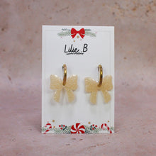 Charger l&#39;image dans la galerie, Pampilles Noeud Paillettes crème