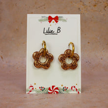 Charger l&#39;image dans la galerie, Pampilles fleurs or