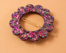 Charger l&#39;image dans la galerie, Barrette multi purple