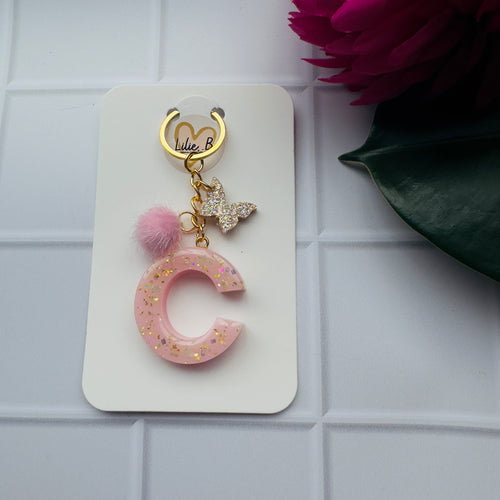 Porte clefs lettre C